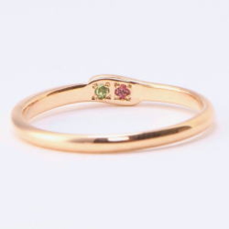 誕生石２石親子ペア