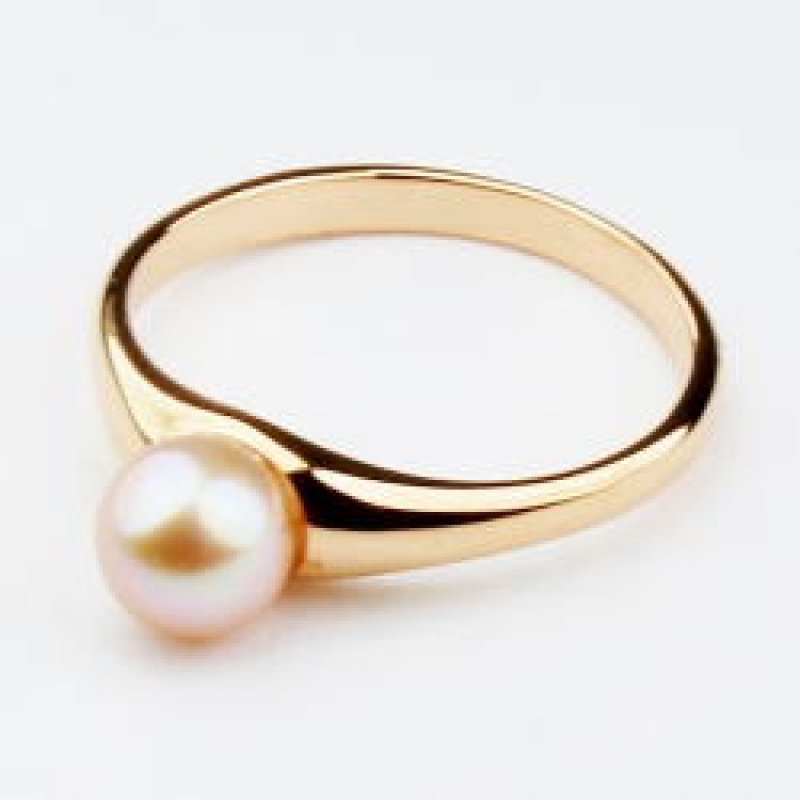 女の子真珠ベビーリング